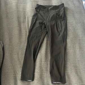 lululemon athletica army green Leggings